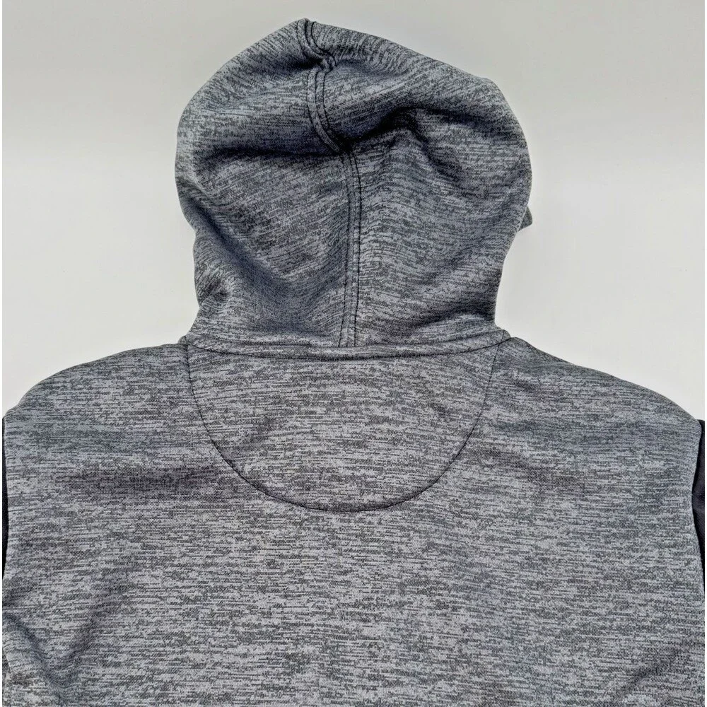 Nike Therma-Fit Hoodie Child's 2T Heather Gray & Black Full Zip with Pockets